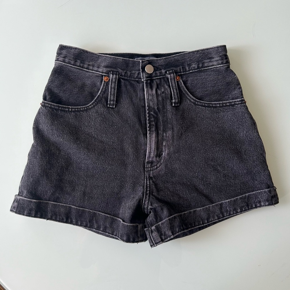 Abercrombie & Fitch Black Jean Shorts NWOT